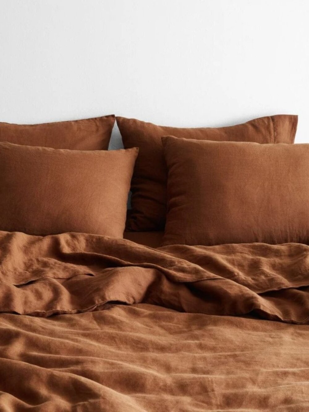 The Citizenry Stonewashed Linen Bedding Set | Sienna | Queen | Like New